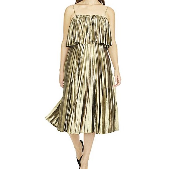 J. Crew Dresses & Skirts - J. Crew Gold Lame Dress NWT